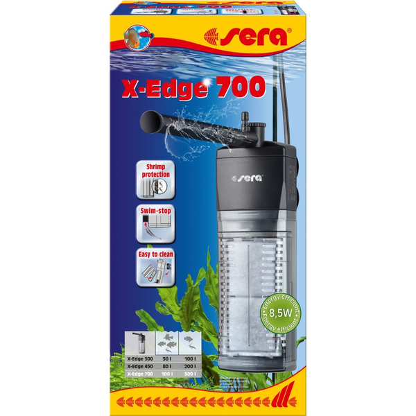 Serax-Edge 700 Energiatakarékos Sarokszűrő 100-300 L Akváriumba 32657