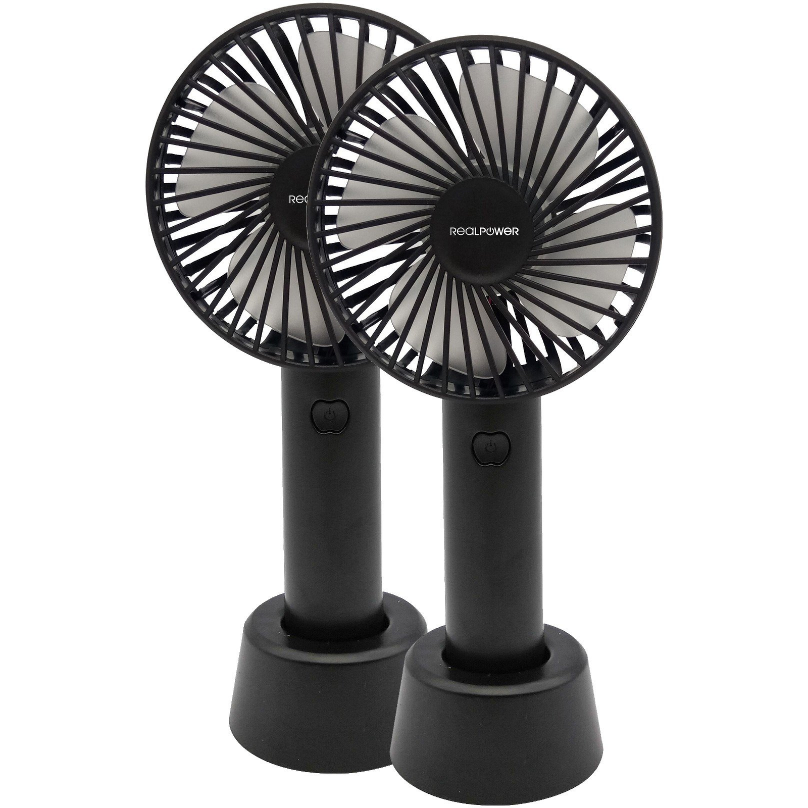 RealPower 375358 Hordozható Akkus ventilátor (2db) (375358)