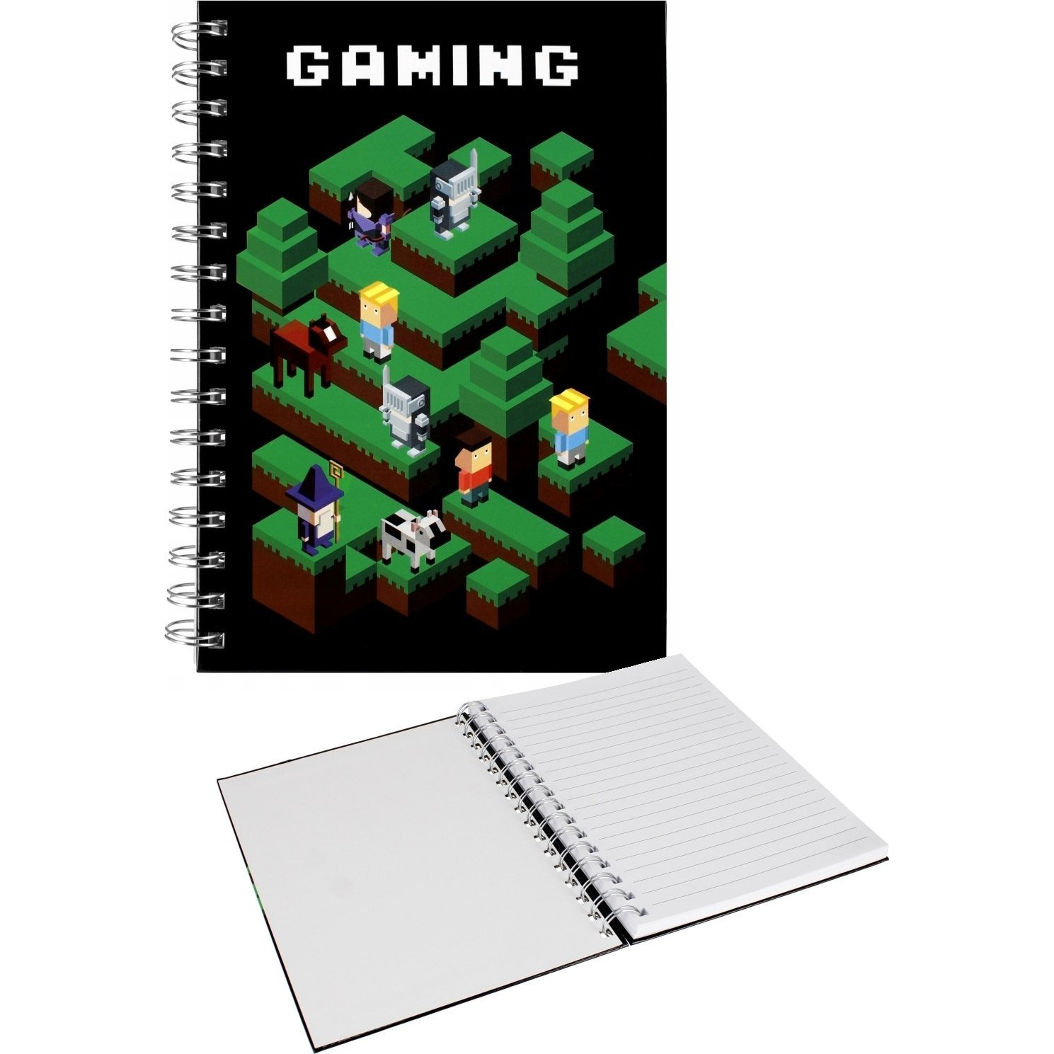 Spirálos Notesz A5 - Pixel Game (72132A03554AP)