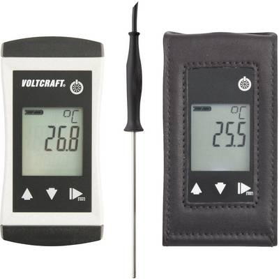 VOLTCRAFT PTM-110 + TG-400 Hőmérséklet mérőműszer -70 ... 250 °C Érzékelő típus Pt1000 IP65 (2050006142165)