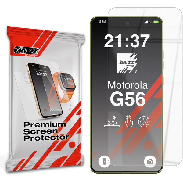 Szkło hybrydowe GrizzGlass HybridGlass do Motorola Moto G56