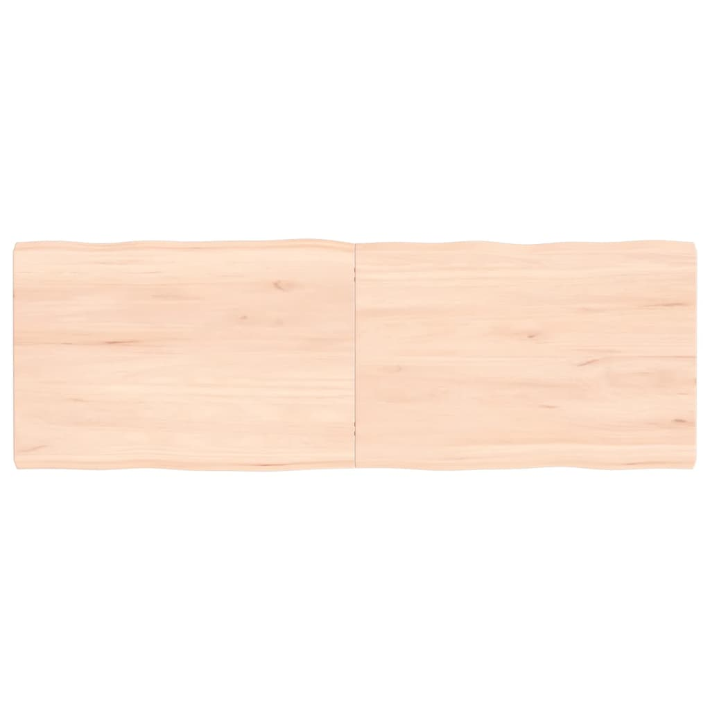 kezeletlen tömör fa asztallap 120x40x(2-4) cm (363890)