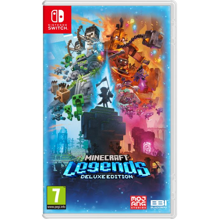 Nintendo Minecraft Legends Deluxe Edition Egyszerűsített kínai, Német, Holland, Angol, Spanyol, Francia, Olasz, Japán, Koreai, Orosz Nintendo Switch (Nintendo Switch - Dobozos játék)