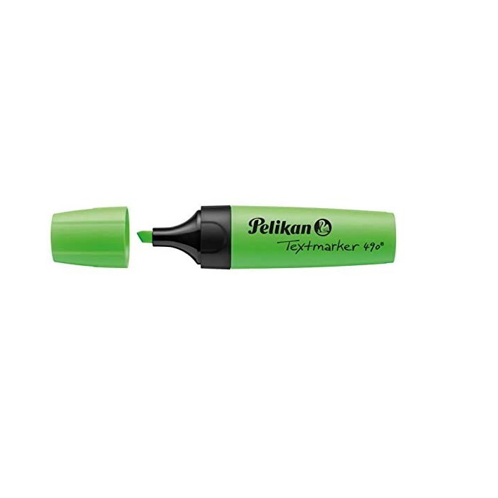 Pelikan: Szövegkiemelő 490 - zöld (814096)