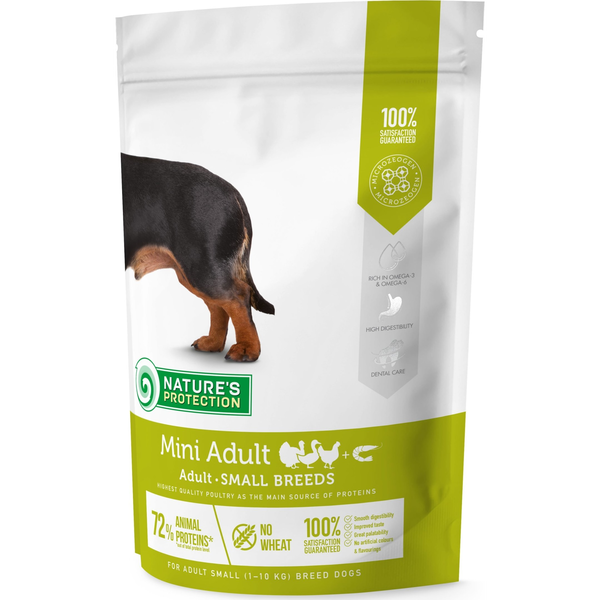  Nature’s Protection NATURES PROTECTION PIES 500g MINI ADULT