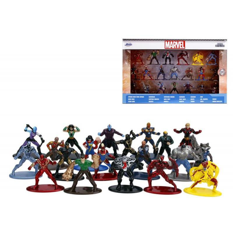 Jada Marvel Nanofigurák, 20db, wave 3 (4006333069772)