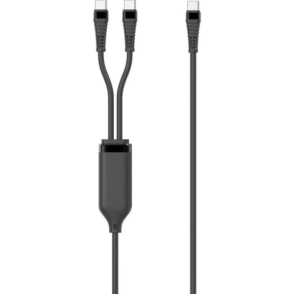 Microconnect MC-2XUSBC-100W cavo USB USB 2.0 1 m USB C Nero