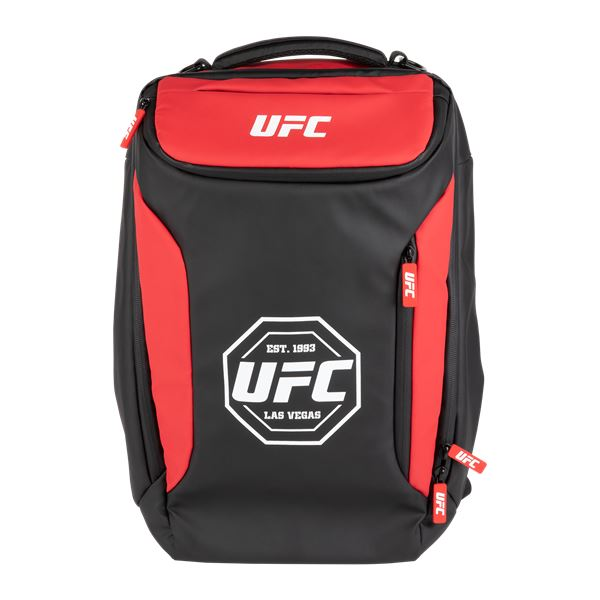 Konix UFC zaino Zaino casual Nero, Rosso Nylon