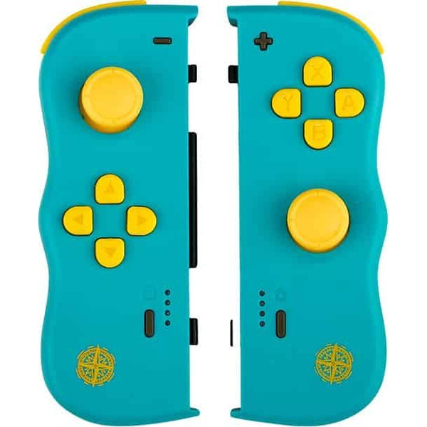Lexip JVASWI00101 джойстик и гейм пад Туркоазен, Жълт Блутут Геймпад Аналогов/Цифров Nintendo Switch, Nintendo Switch OLED
