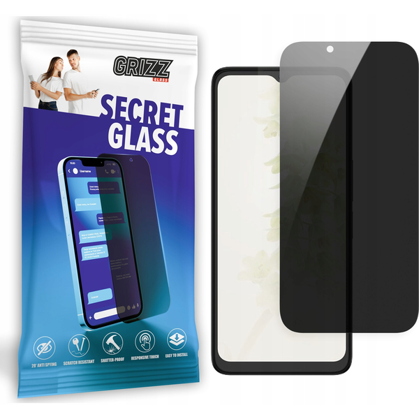  GrizzGlass Szkło prywatyzujące GrizzGlass SecretGlass do TCL 40 NXTpaper 5G