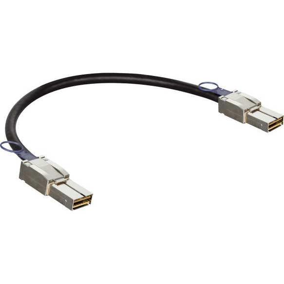 D-Link 120G CXP InfiniBand og fiberoptisk kabel 0,5 m Sort