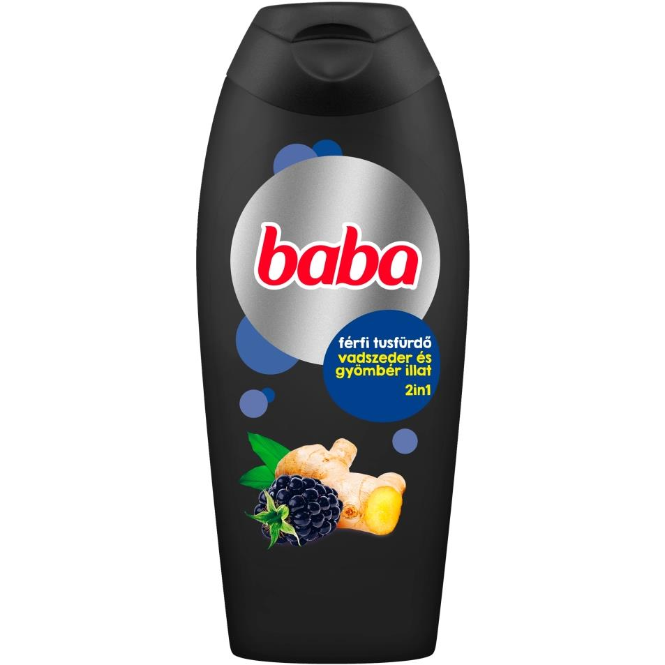 Baba vadszeder & gyömbér 2in1 férfi tusfürdő 400 ml (8712561398893)