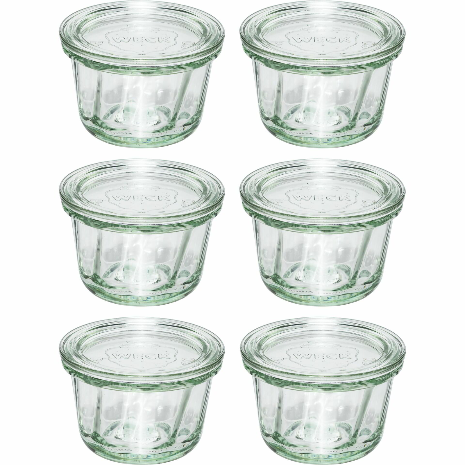 WECK 121467 Konyhai üveg tárolóedény 6 darabos készlet 165ml (121467)