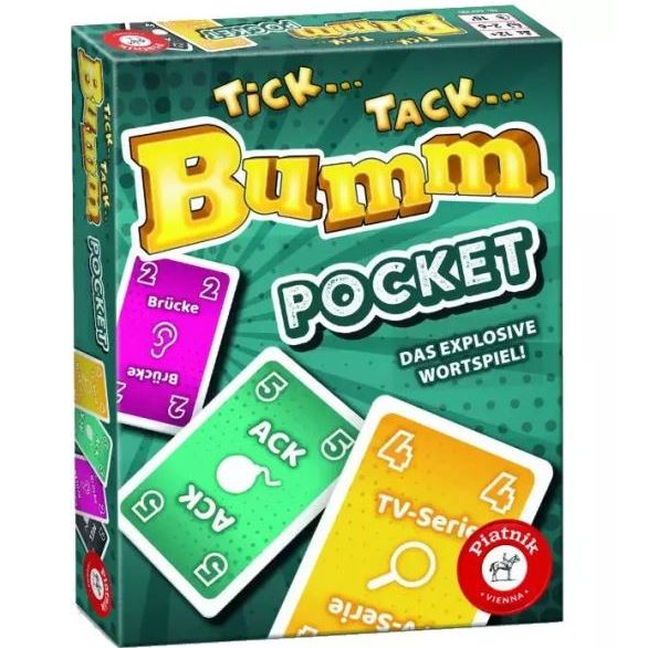 Piatnik Tick Tack Bumm Pocket társasjáték (728198) (P728198)