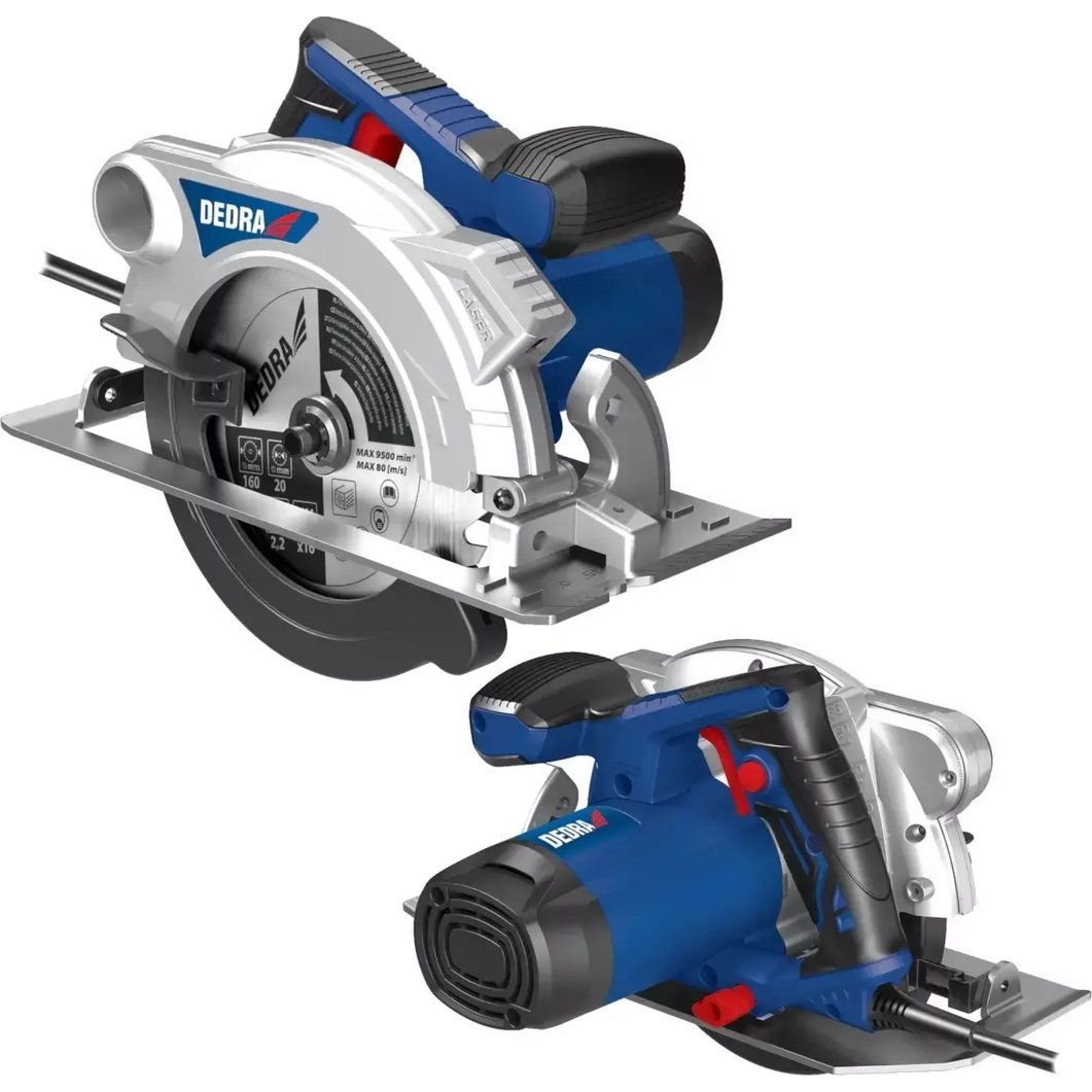 Dedra Elektromos Körfűrész 1500 W 185 mm Lézeres (DED7926)