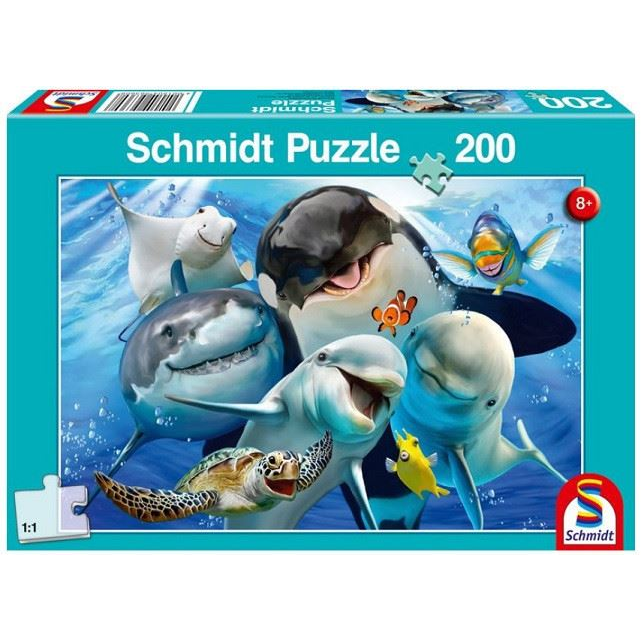 Schmidt Víz alatti barátok, 200 db-os puzzle (56360) (SC56360)