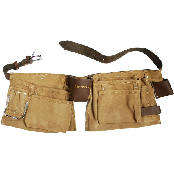 AW ROOFER'S BELT PROF 11 POCKETLE LEATHER BELT
