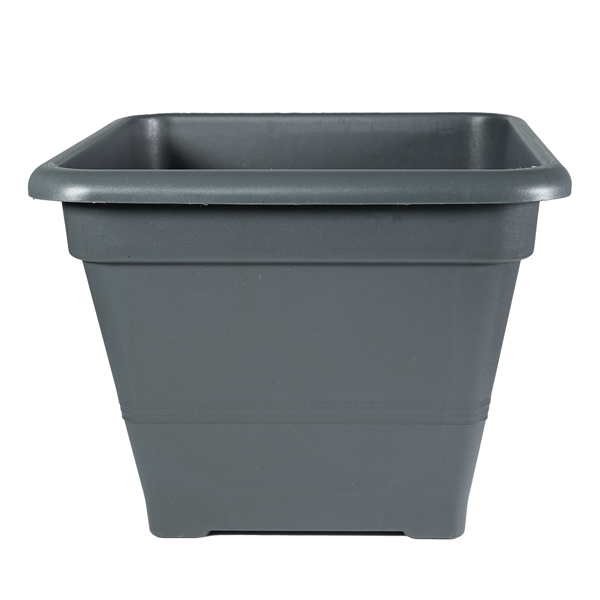 FLAIR Sydney 61243 antracit 15x15 cm szögletes virágcserép (61243)