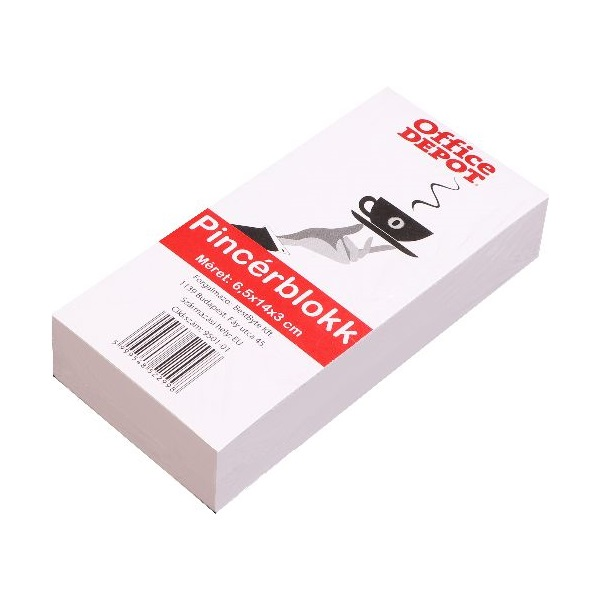 Office Depot 6,5 x 14 x 3 cm pincérblokk (9501-01)