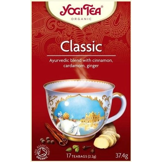 BIO Klasszikus Tea - Fahéjjal 17x2,2 g, Yogi Classic