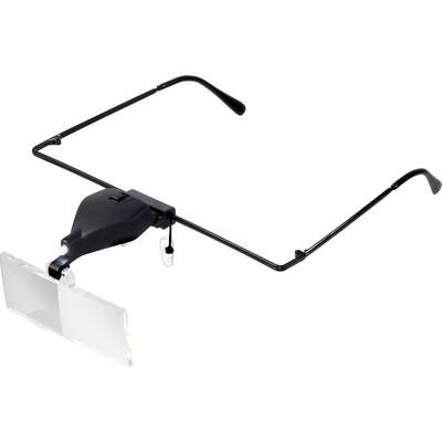 Brýle s lupou a LED světlem TOOLCRAFT 1 ks