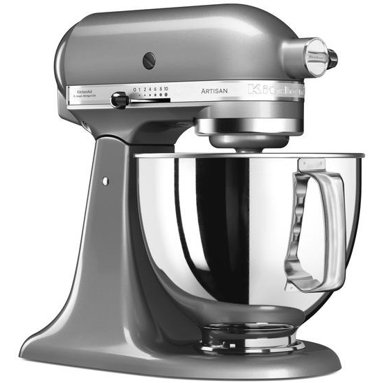 KitchenAid Artisan 5KSM125ECU Konyhai Robotgép 4,8L Ezüst (5KSM125ECU)