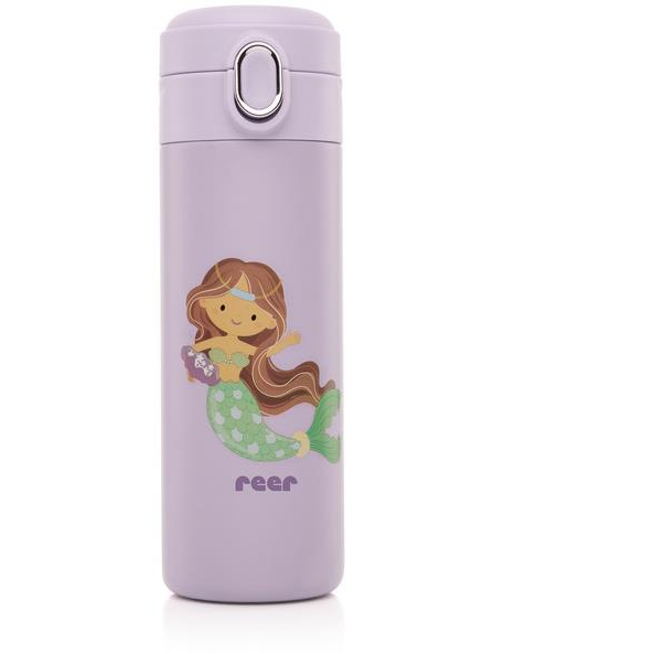 REER 350 ml, szívószállal, lila (4013283901045)