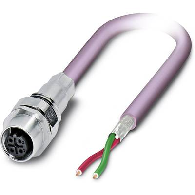 Bus system flat-type plug SACCEC-M12FSB-2CON-M16/1,0-910 1525607 Phoenix Contact (1525607)