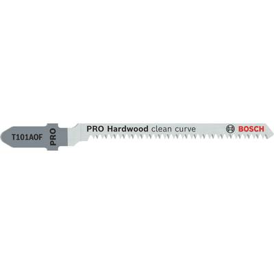 Bosch Accessories 2608655093 PRO Keményfa tiszta ívű T101AOF szúrófűrészlap, 83 mm, 2 részes. 2 db