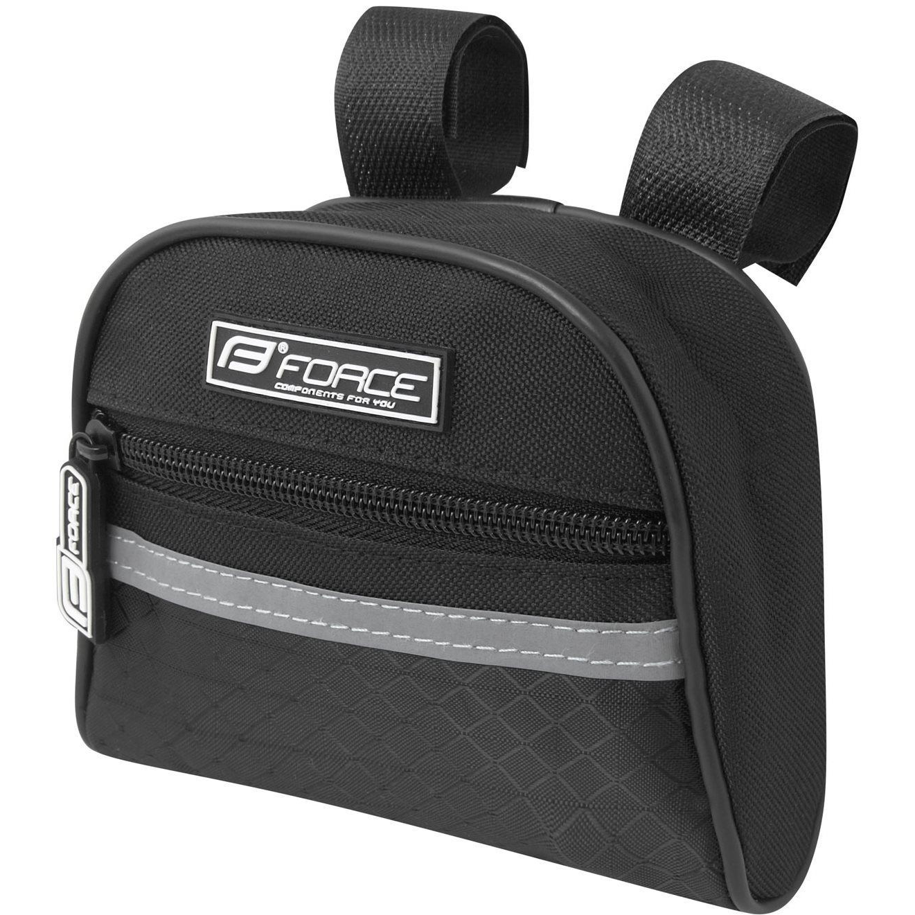 Force gyermek kerékpáros kormánytáska fekete (8592627000973)
