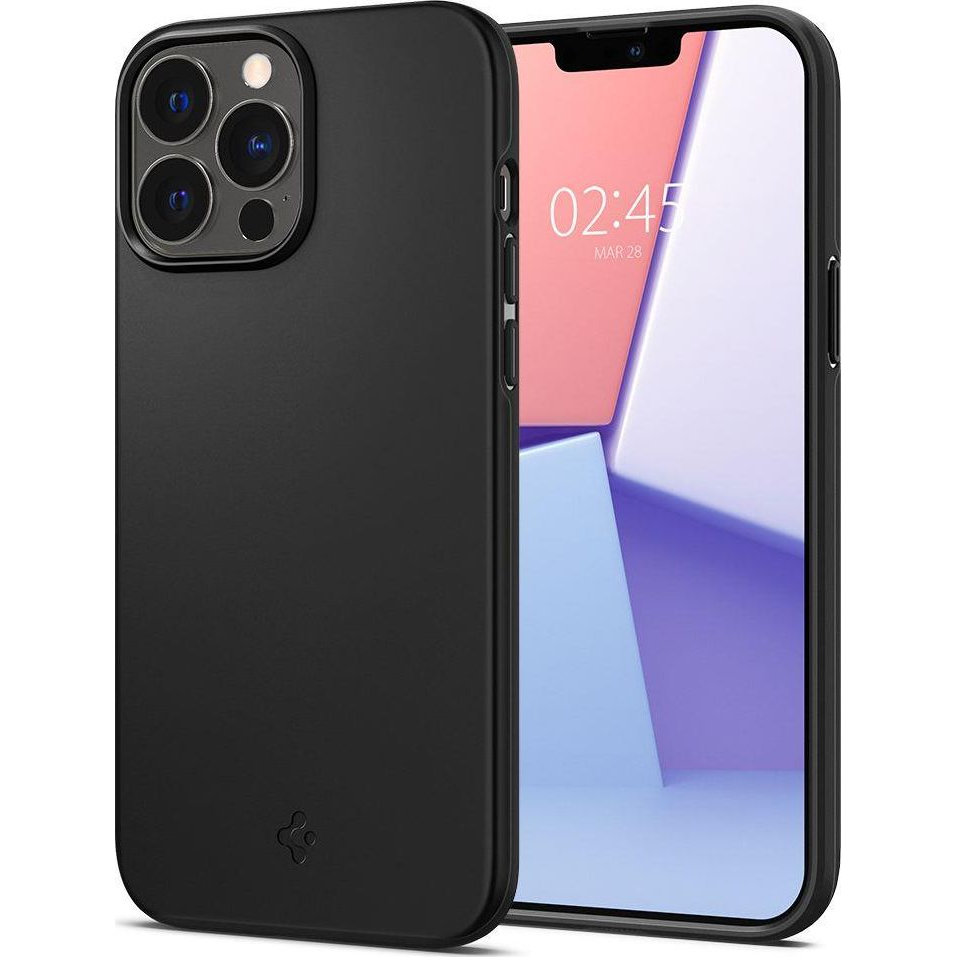 Spigen Thin Fit, black - iPhone 13 Pro Max (SPN1772BLK)