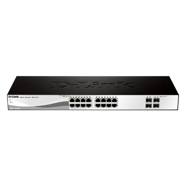 D-Link DGS-1210-20 netwerk-switch Managed L2 1U Zwart