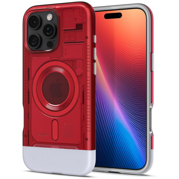 Zadní Kryt Spigen pro Apple iPhone 16 Pro Max červená