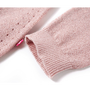 Gyerek kardigán kötött puha rózsaszín 92