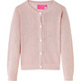 Gyerek kardigán kötött puha rózsaszín 92