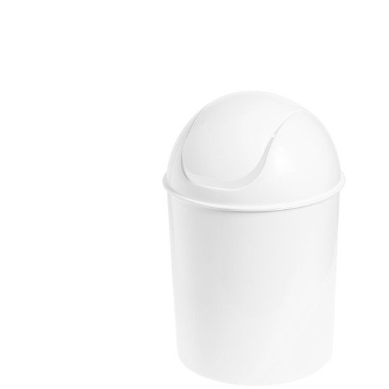WASTE BIN ROUND WITH LID 7L