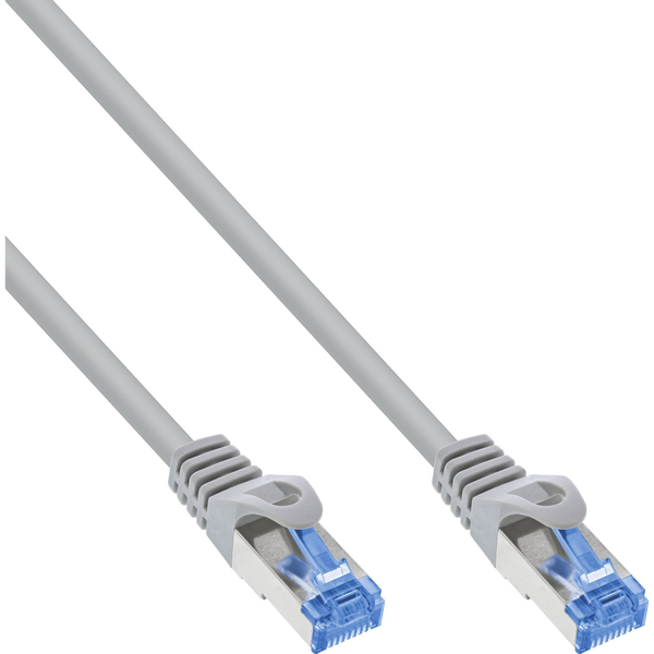 InLine 74801 netværkskabel Grå 1 m Cat6a S/FTP (S-STP)
