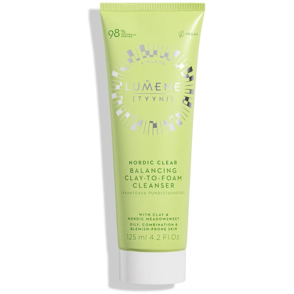 LUMENE Nordic Clear Balancing Clay-to-Foam Cleanser 125 ml (6412600826654)