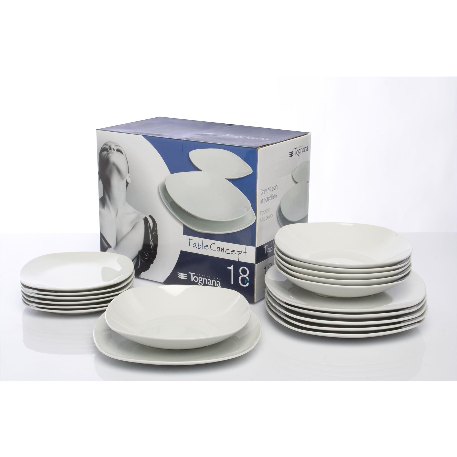 Tognana Étkészlet 18 db SPLENDOR BIANCO (SE070180000)