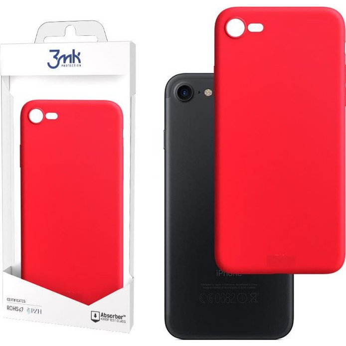 3mk Matt TPU anyagú Telefontok Eper Apple iPhone 7/8/SE 2020/2022 (3mk Matt Case straw(6))