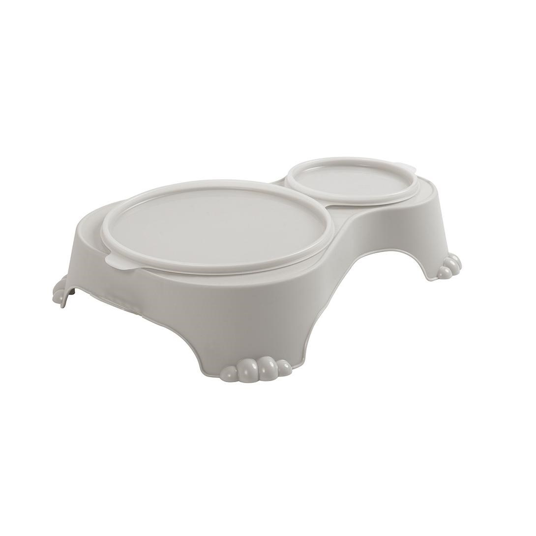 Rotho Sally 1280ml Etető és itató - Szürke