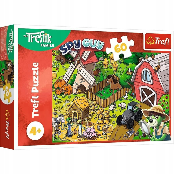 Trefl 17402 puzzle 60 pz Cartoni