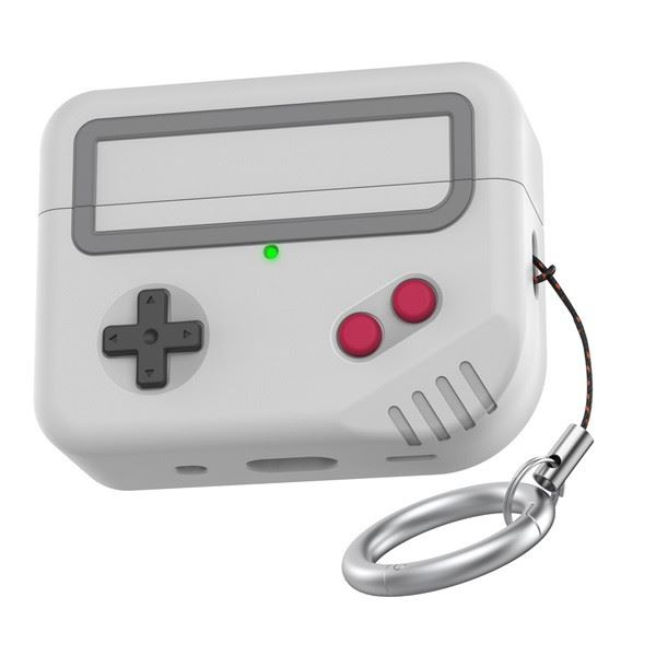 Phoner Nintendo Apple Airpods Pro 2 szilikon tok fehér (PN-CP-PT-JY07-WE) (PNCPPTJY07WE)