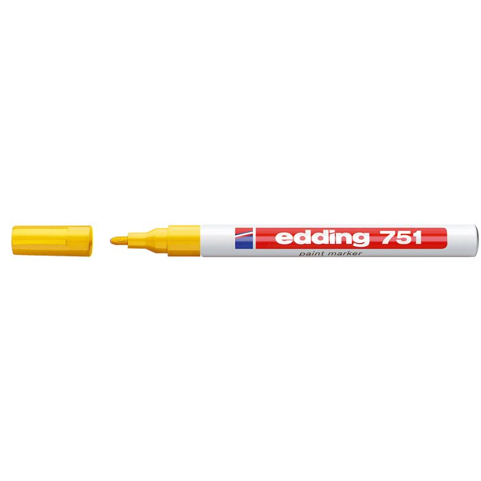 Edding 751 1-2mm Lakkmarker - Sárga (7580097005)