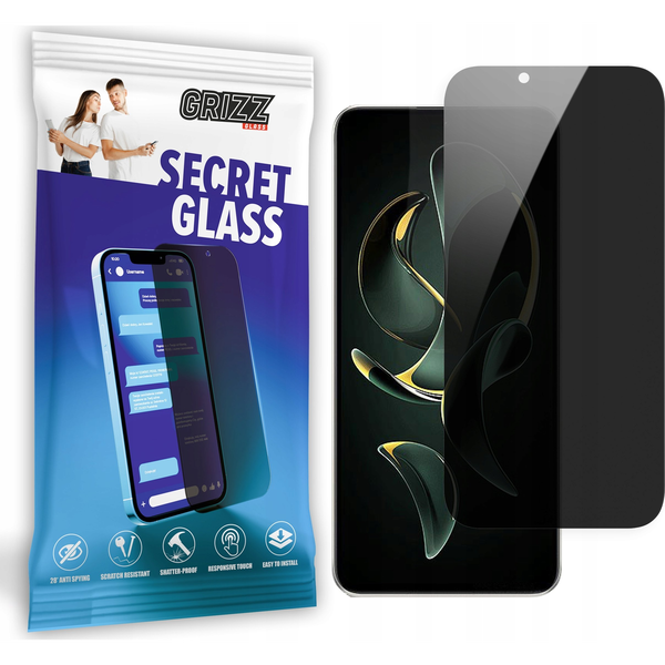  GrizzGlass Szkło prywatyzujące GrizzGlass SecretGlass do Xiaomi Redmi K60 Ultra