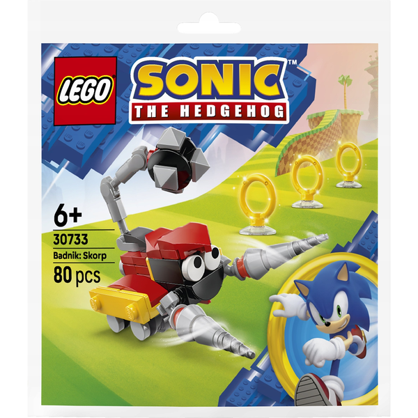 Sáček Polybag stavebnice Lego SONIC 30733 Badnik - Skorp