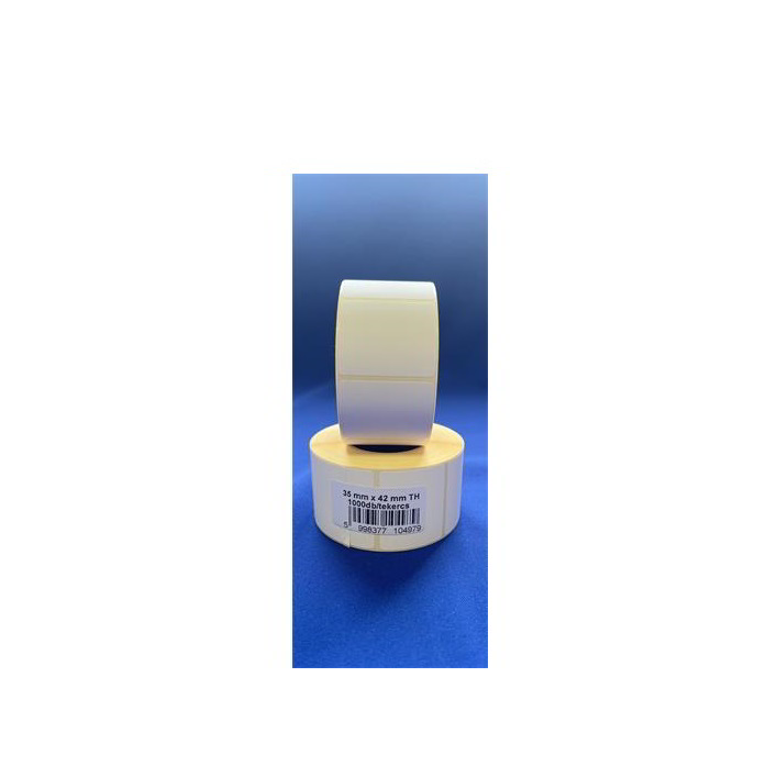 Etikett 35 x 42 mm Thermo (1000 etikett / tekercs) (5998377104979)