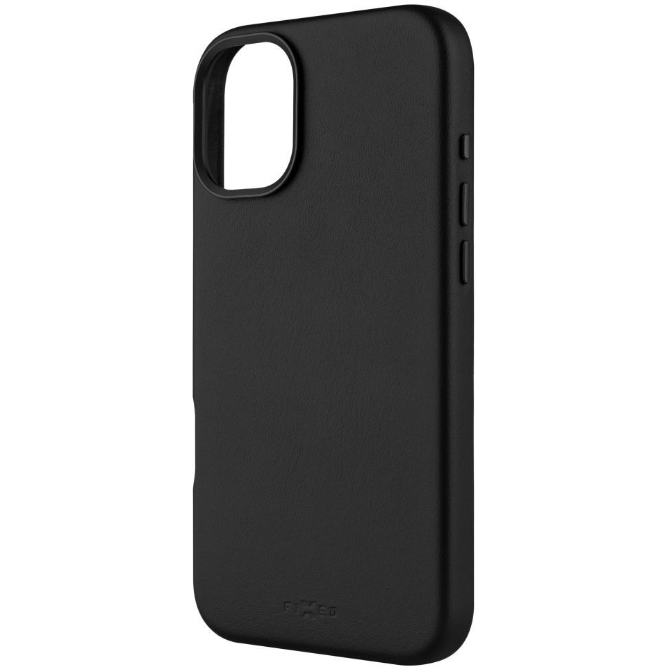 FIXED MagLeather Apple iPhone 16 Plus MagSafe fekete tok (FIXLM-1401-BK)