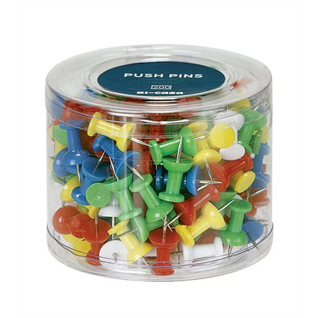 Térképtű 200db - Vegyes színek (PI0324)