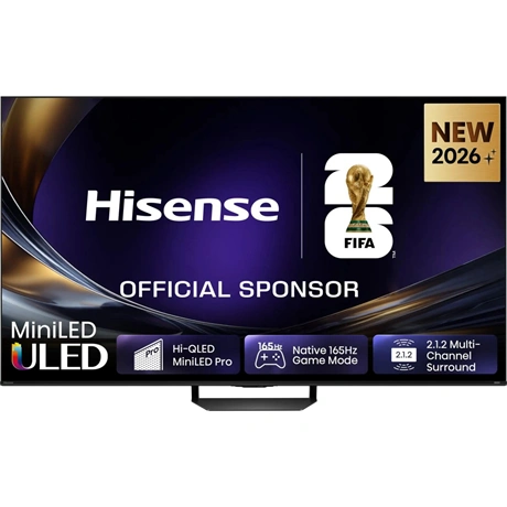 Hisense 85U7S PRO TV 2,16 m (85") 4K Ultra HD Smart TV Wi-Fi Grå, Sort 600 cd/m²
